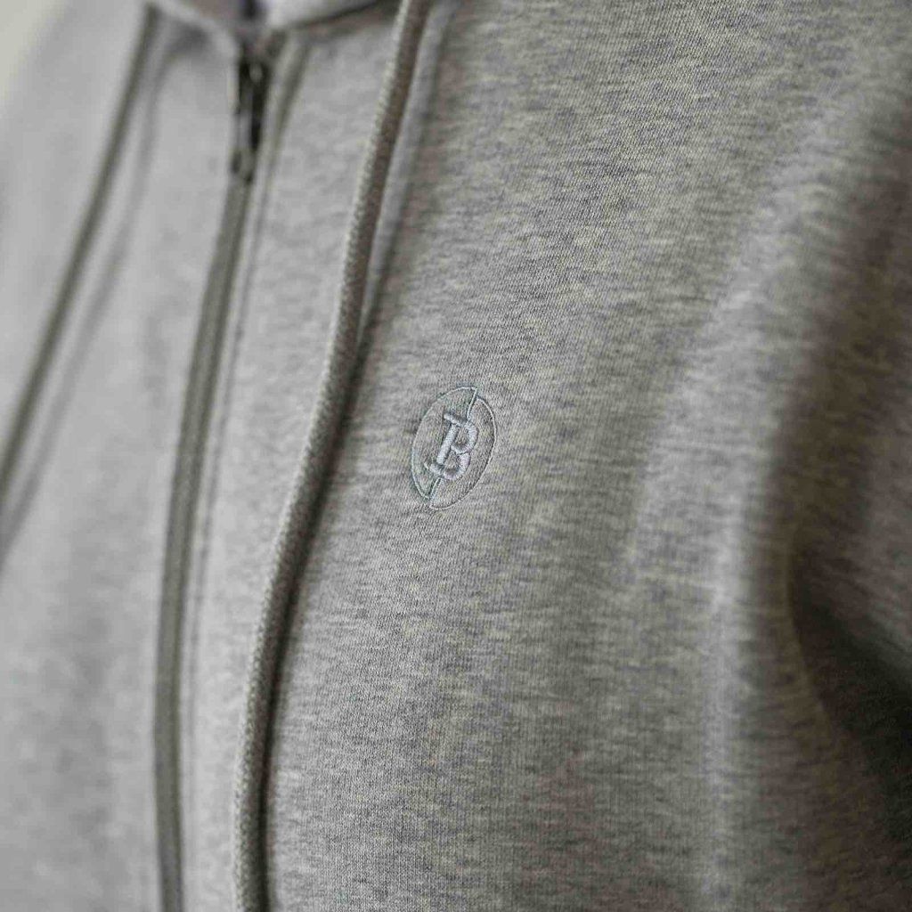 Satoshi Zipper Hoodie - Grau
