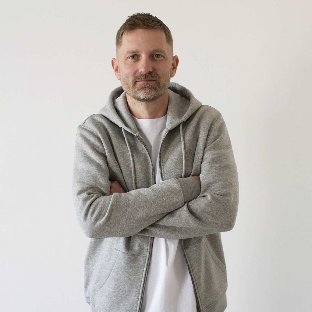 Satoshi Zipper Hoodie - Grau