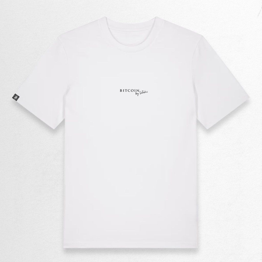 Satoshi Signature T-Shirt - Weiß