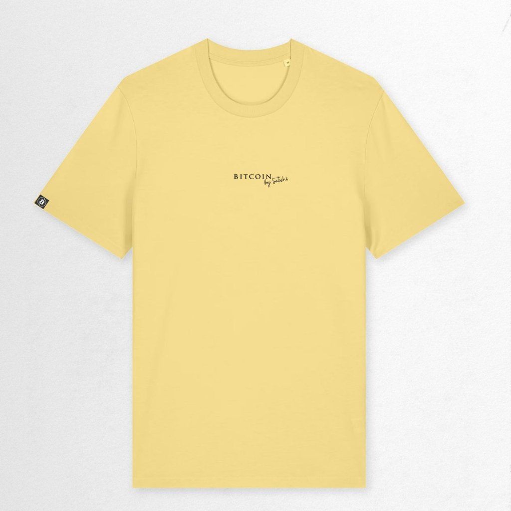 Satoshi Signature T-Shirt - Gelb