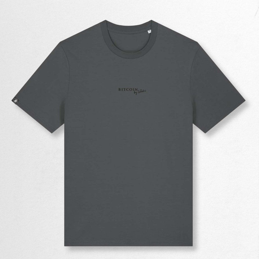 Satoshi Signature T-Shirt - Anthrazit