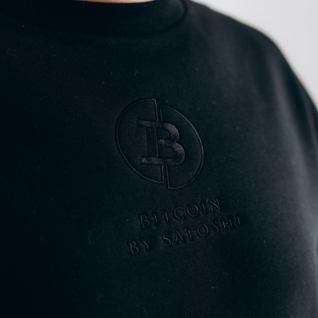 HODLer Minimal Hoodie - Schwarz