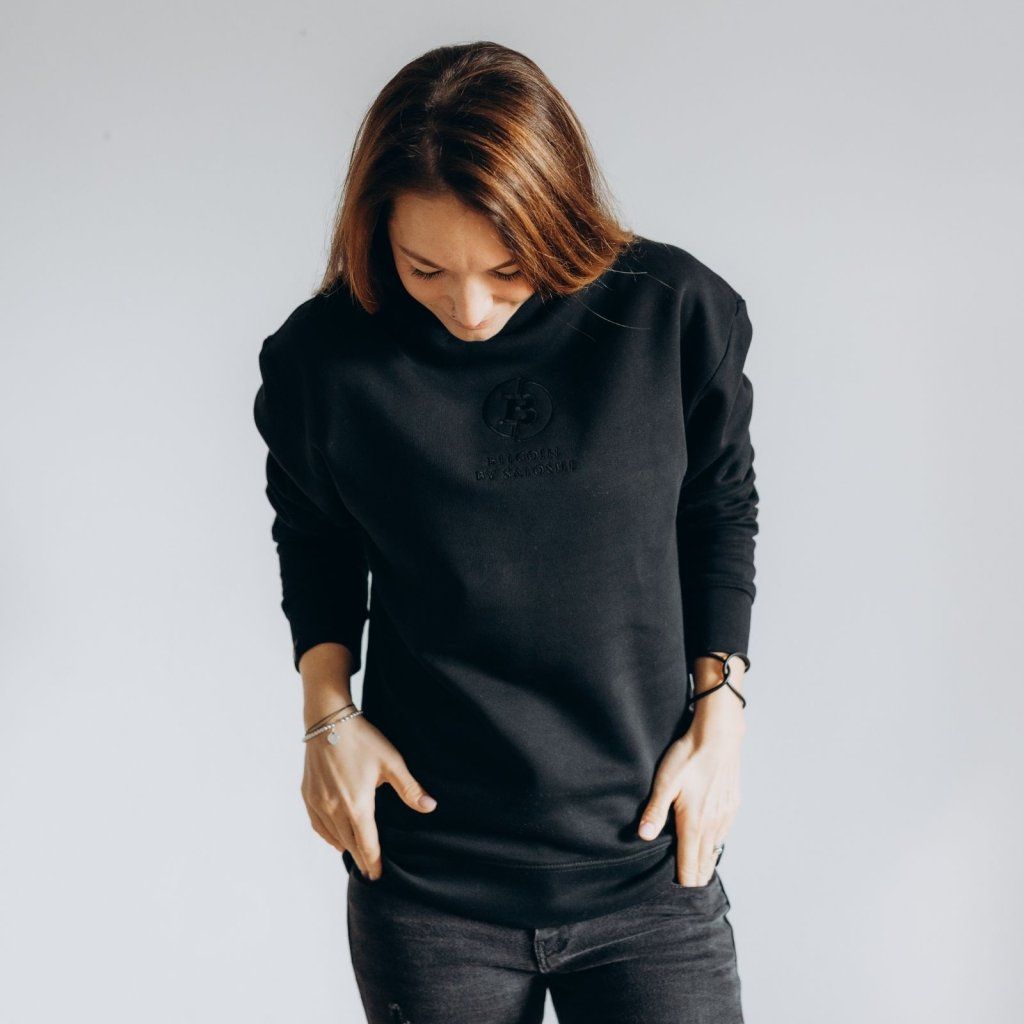 HODLer Minimal Hoodie - Schwarz