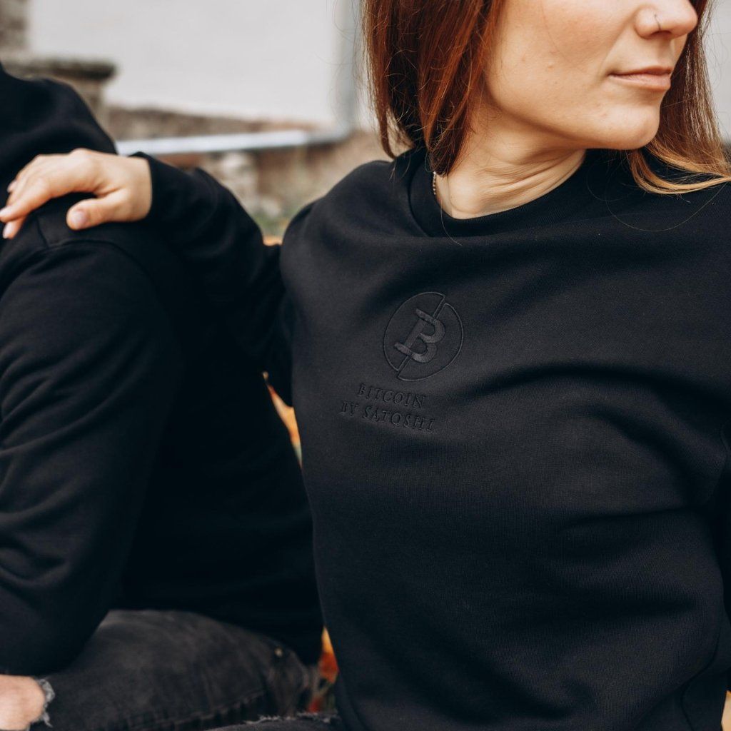 HODLer Minimal Hoodie - Schwarz