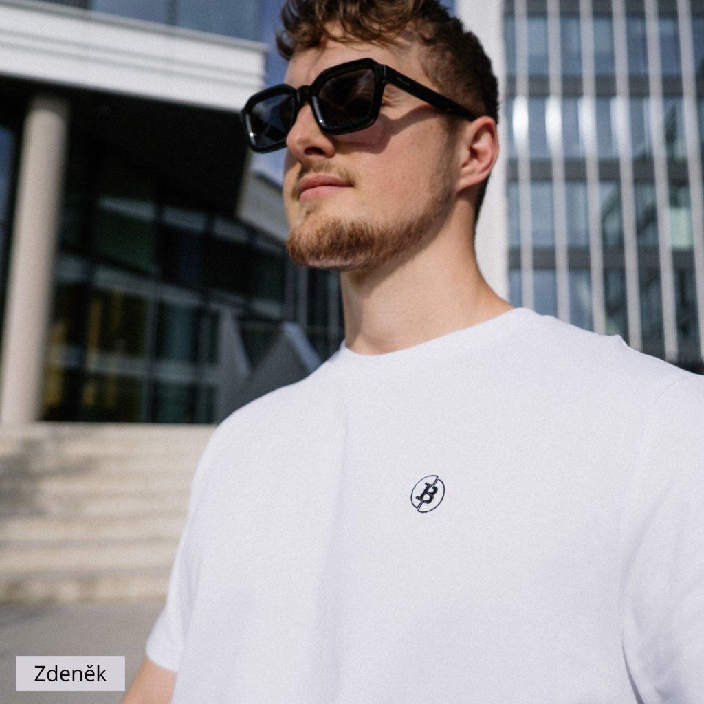 Satoshi Standard T-Shirt - Weiß