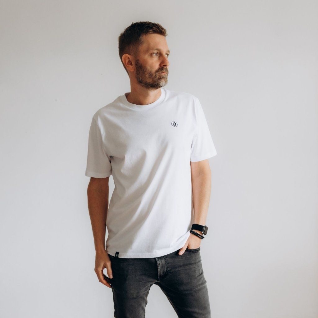 Satoshi Standard T-Shirt - Weiß