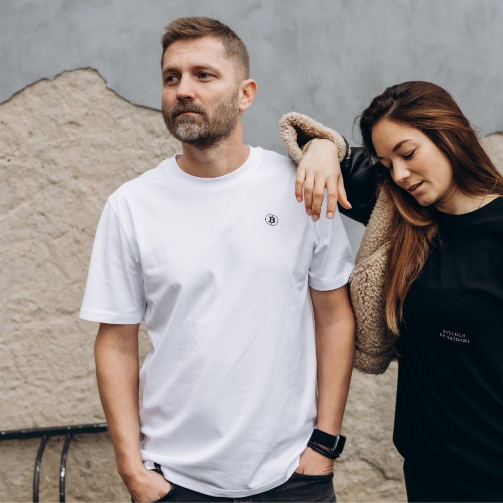 Satoshi Standard T-Shirt - Weiß