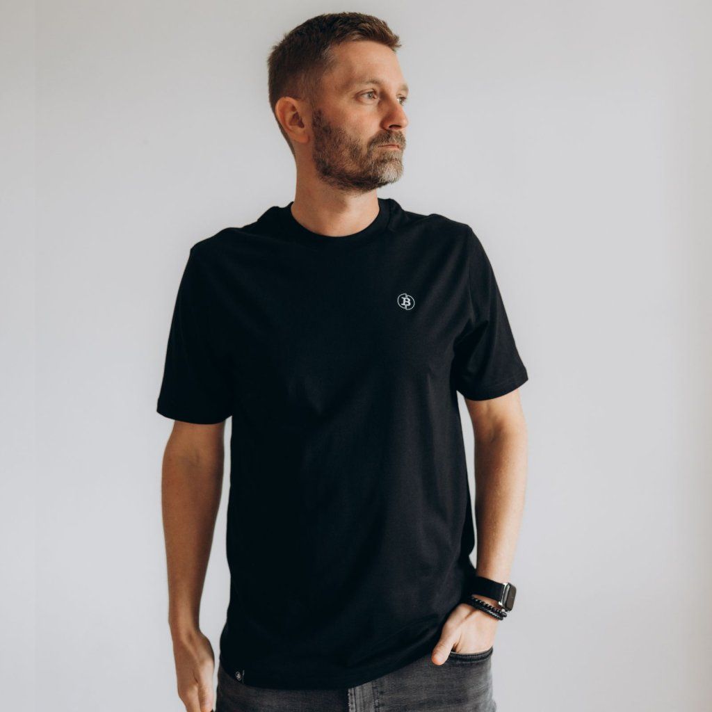 Satoshi Standard T-Shirt - Schwarz